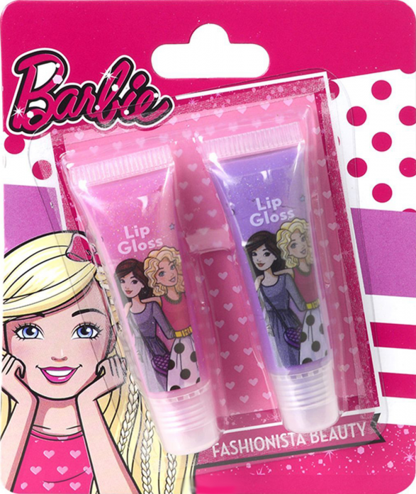 Игровой набор детской декоративной косметики для губ из серии Barbie  